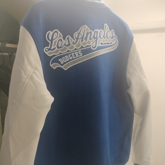 Los angles dodgers XL vintage varsity jacket - Picture 7 of 11